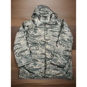 ORC Industries Parka Improved Rain Suit Men Small Camouflage Taped Seam 2705-EUC